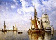 unknow artist, Seascape, boats, ships and warships. 19